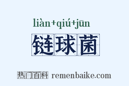 链球菌是什么意思的图片